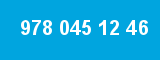 978 045 12 46 978 045 12 46